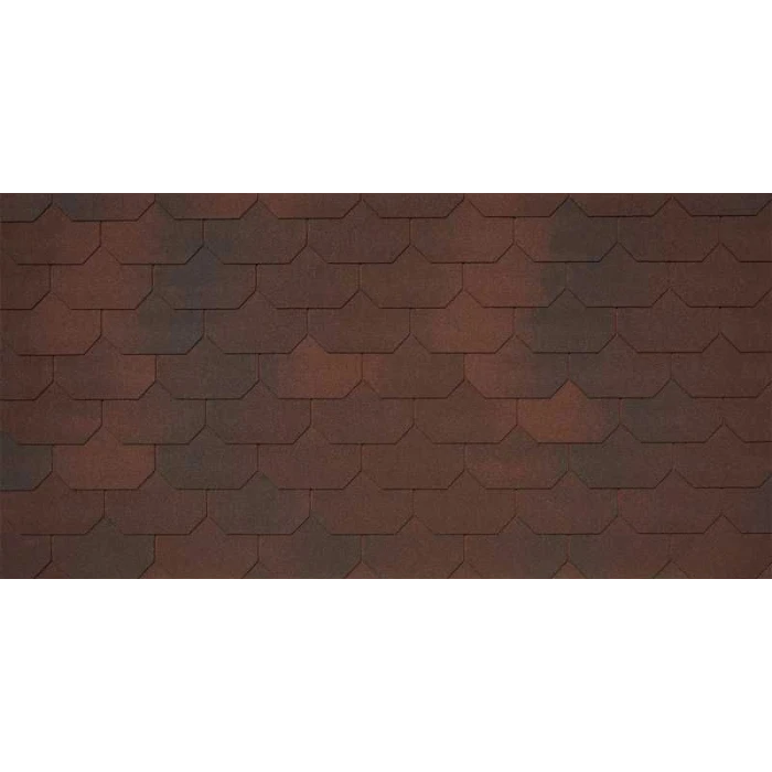 Гибкая черепица Тегола Premium LIBERTY Vite rossa 415